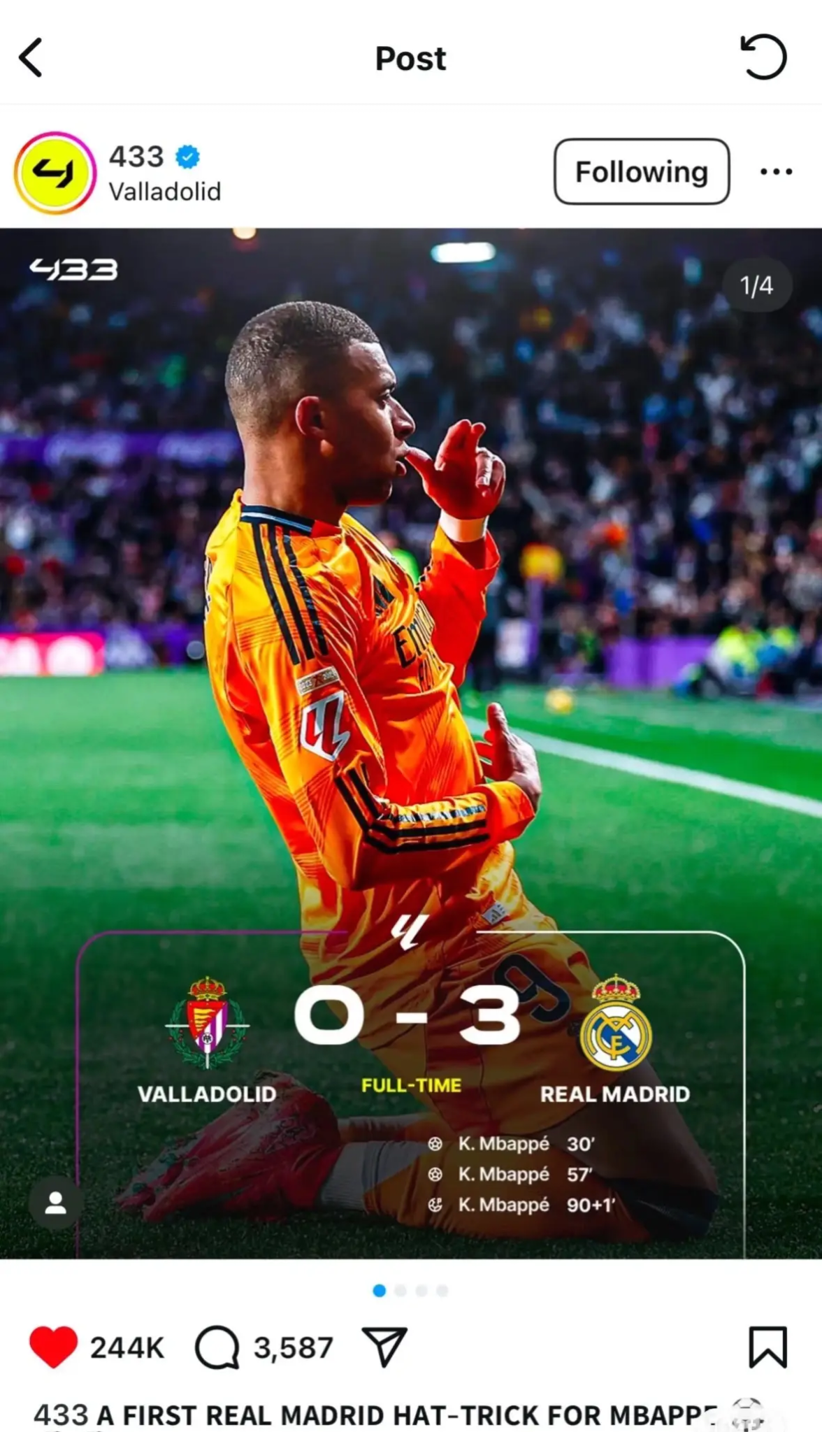  姆巴佩迎来十五赛季高光表现，切尔西球迷沸腾！